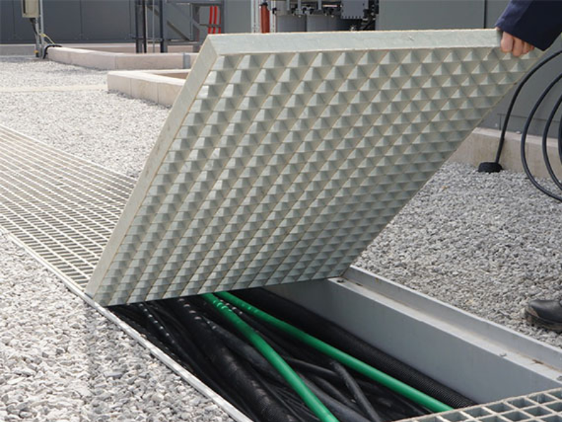 Cable trench cover Cable trench cover