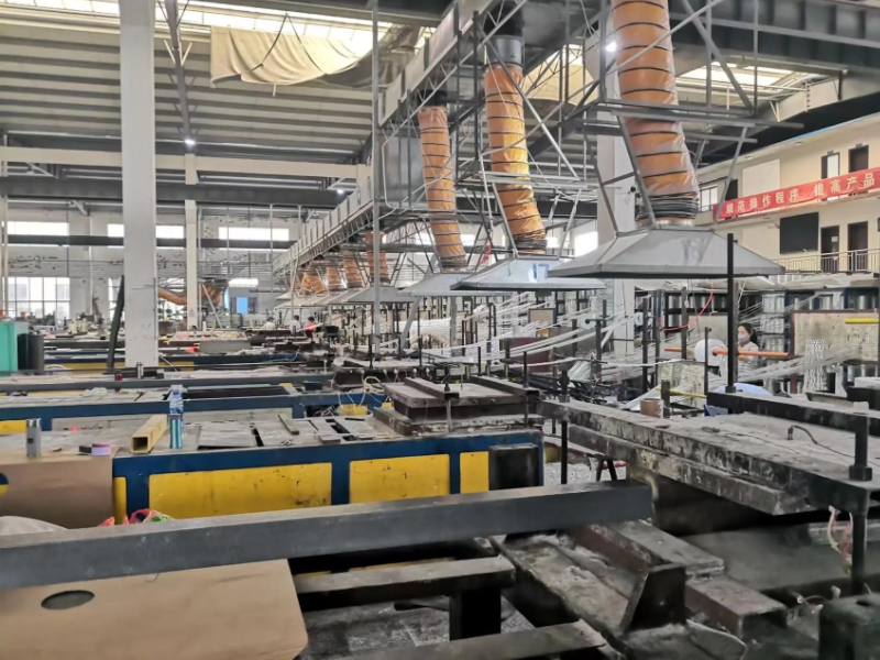 Pultruded grating workshop Pultruded grating workshop